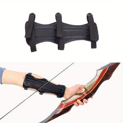 Archery Armguard 3 Strap For Compound Recurve Bow
