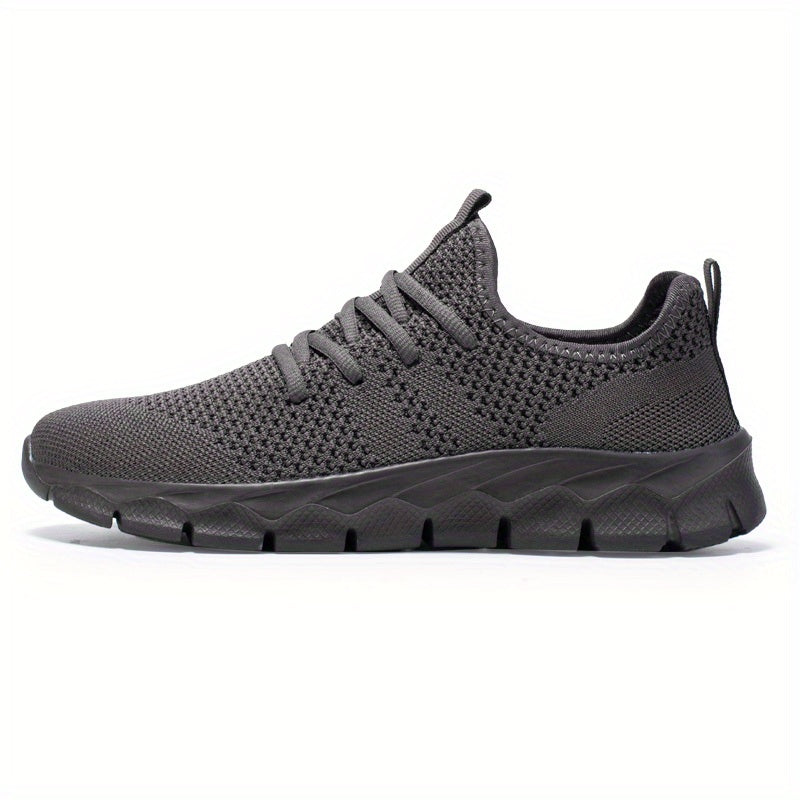 Thick Sole Mesh Breathable Non Slip Running Shoes
