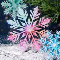 Snowflake Sticker Pack for Christmas Tree Decoration - Ice and Snow Series