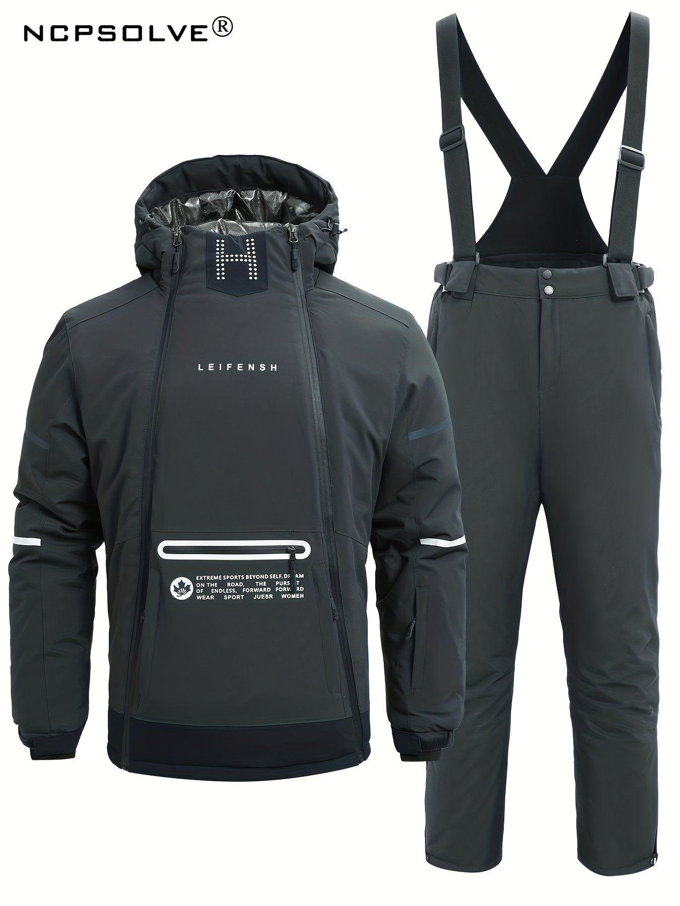 Men's Warm Ski Suit for Winter