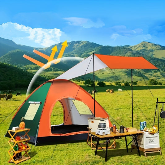 Portable Folding Automatic Sun Protection Tent For Camping