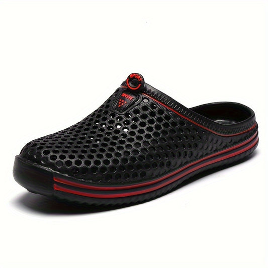 Women's Lightweight Solid Hole Shoes for Outdoor Comfort