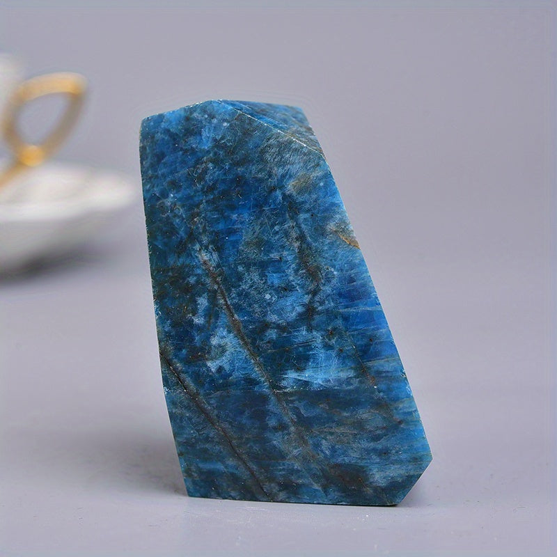 Apatite Natural Raw Ore Grinding Stone for Home and Office Decoration