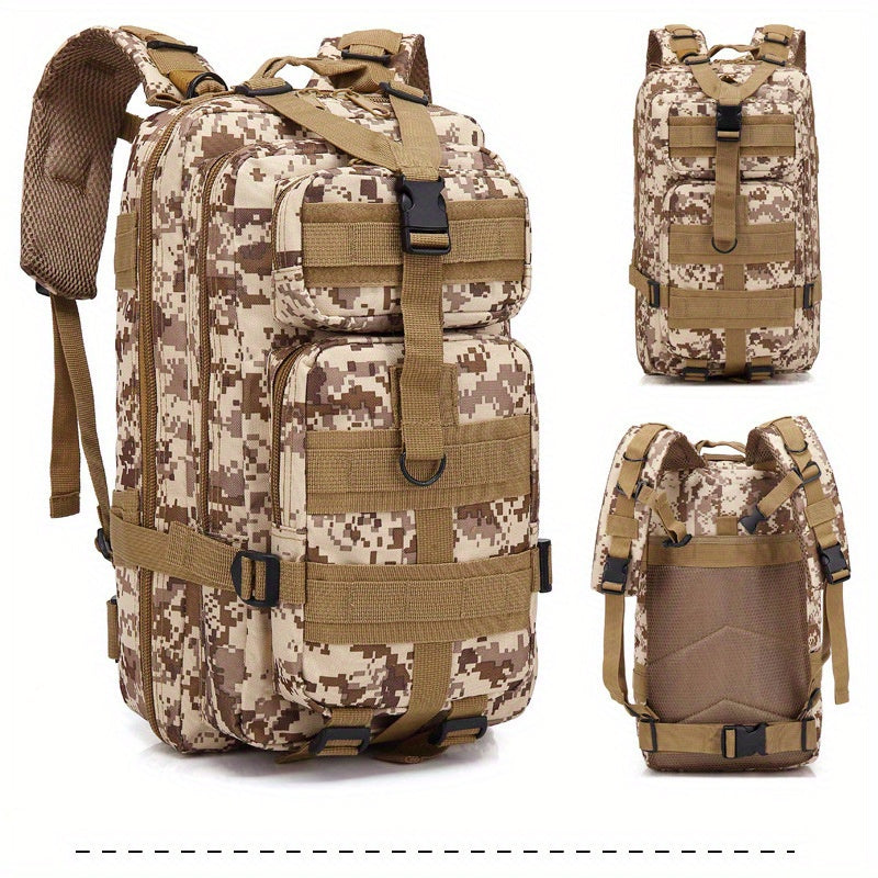 Men's Camo Backpack for Outdoor Travel Hiking Camping