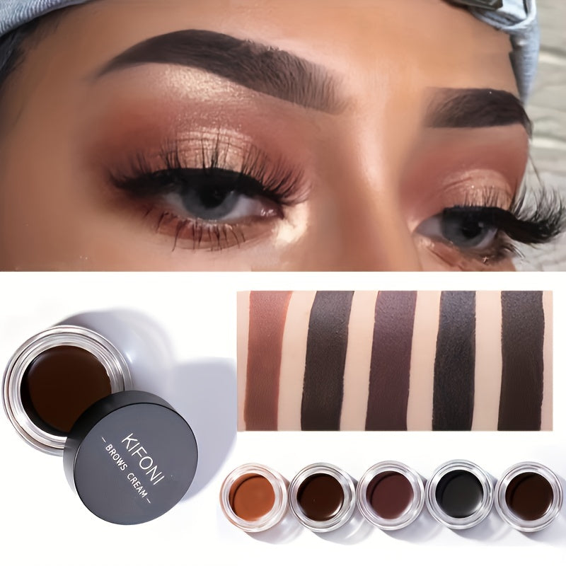 Long Lasting Eyebrow Cream Enhancer Waterproof Gel Makeup Brown Liquid Tint