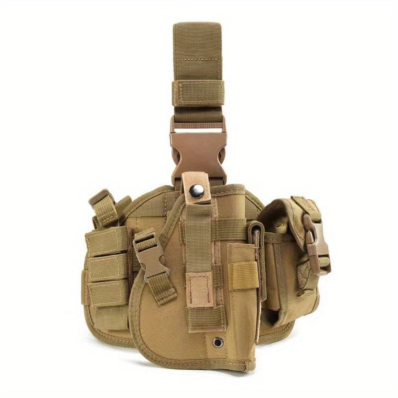 Tactical Leg Rig with MOLLE Pouches