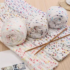 Rainbow Candy Ball Yarn for DIY Knitting Crocheting Soft Sca