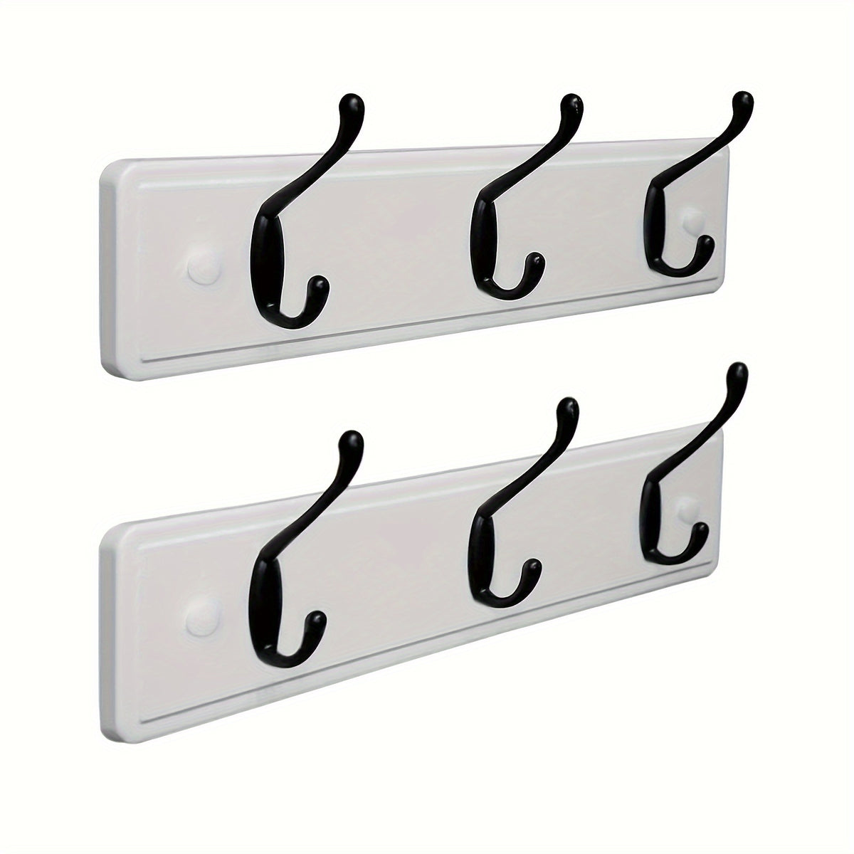 Wall Mounted Coat Rack 6 Hooks 40 64 Cm Coat & Hat Rack for Hallways Living