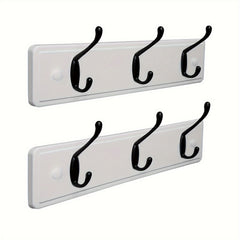 Wall Mounted Coat Rack 6 Hooks 40 64 Cm Coat & Hat Rack for Hallways Living