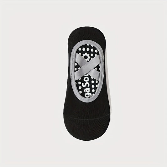 Non Slip Cross Strap Yoga Socks for Indoor and Outdoor Activities