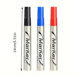 6pcs Whiteboard Marker Erasable Pen Teaching Aid Supplies