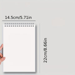 Blank Coil Notebook Vertical Turning