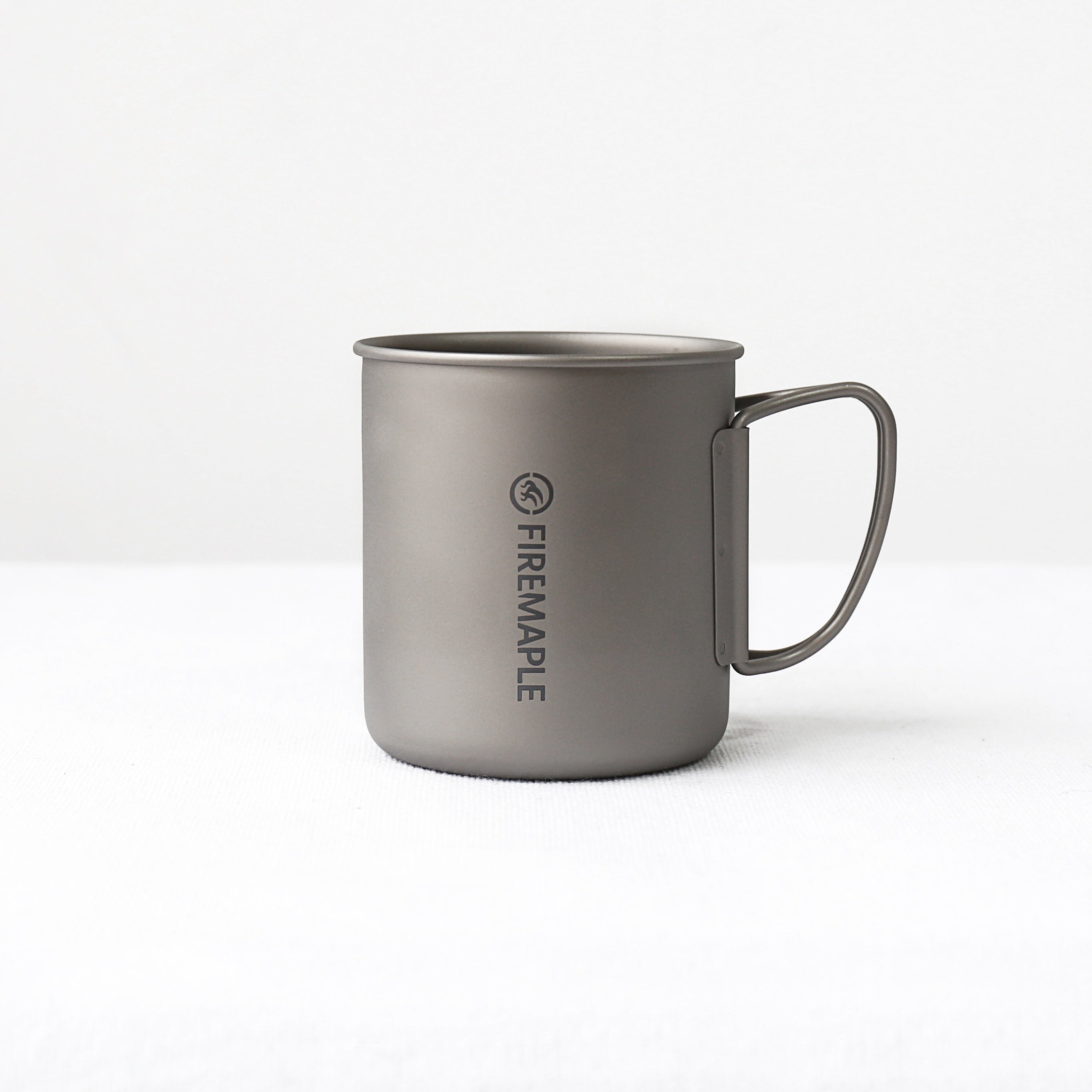 Titanium Portable Folding Single Layer Cup for Camping Lightweight Tea Cup