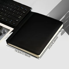 A5 PU Leather Business Notebook for Meetings and Universities