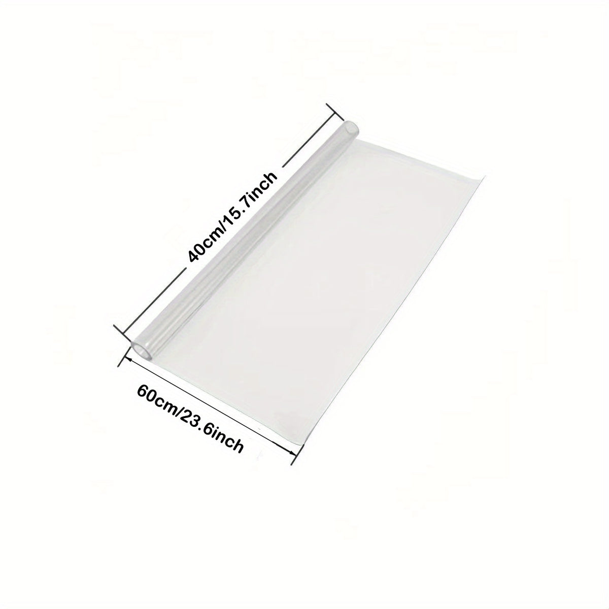 Polyester Table Protector Office Desk Mat Clear Plastic Cover