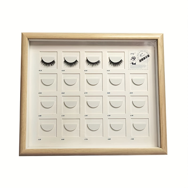 10pcs Acrylic Eyelash Display Stand for Salon and Home Use
