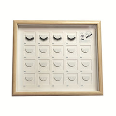 10pcs Acrylic Eyelash Display Stand for Salon and Home Use