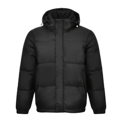 Men's Hooded Puffer Jacket for Skiing