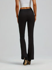 Women's High Waist Flared Leggings for Yoga Workout