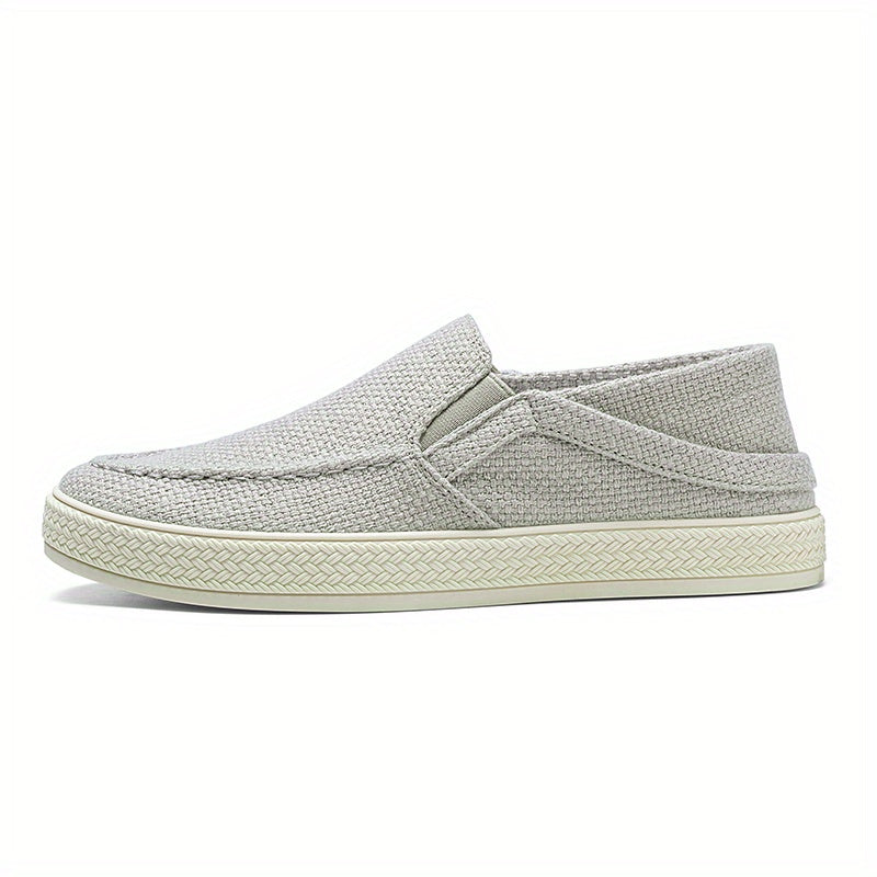 Men's Slip On Canvas Shoes Lightweight Casual Flats