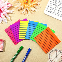 Transparent Sticky Notes 6 Waterproof Adhesive Pads