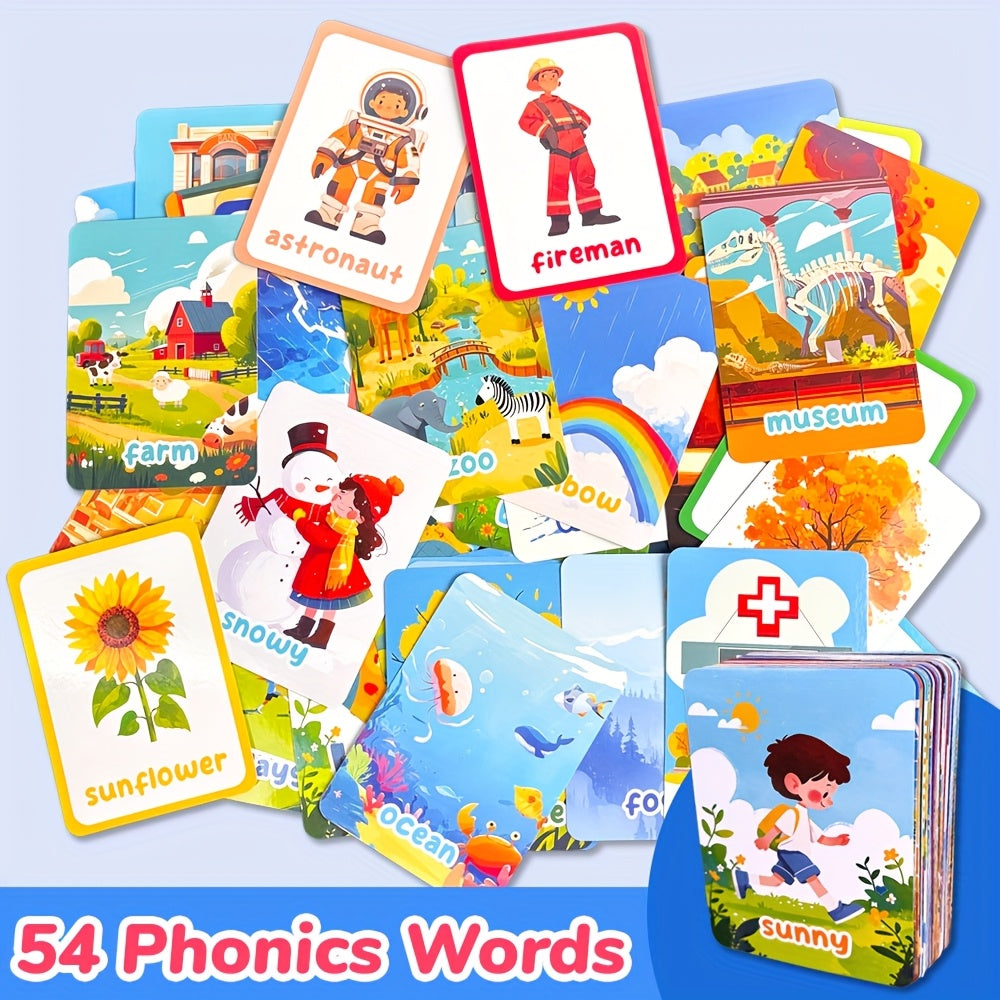 54pc Our World Flashcards - Travel Seasons Weather Nursery Office