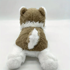 Simulated Husky Puppy Doll Dog Pillow for Birthday Gift