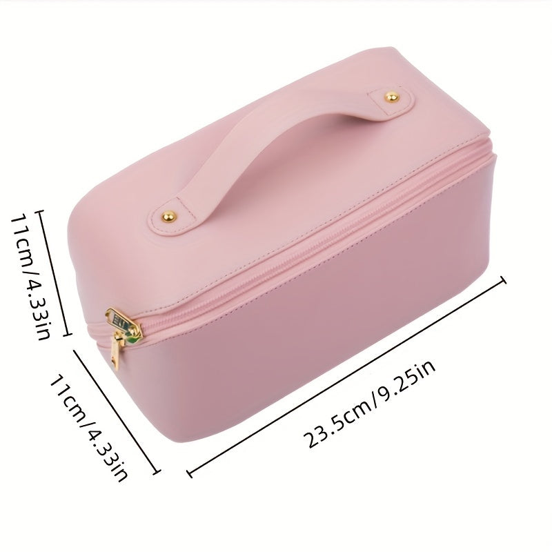 Large Makeup Bag Portable Cosmetic Organizer Case Toiletry Bag