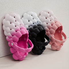 Women's Ombre Bubble Clogs Massage Non Slip Sandals