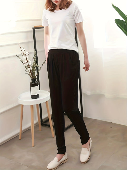 Quick Dry Outdoor Hiking Pants Elastic Waist Lightweight