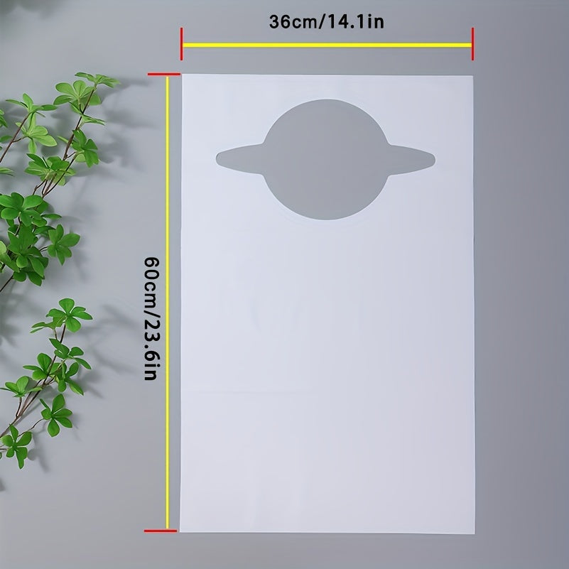 Disposable Bib 100pcs Food Service Apron Catering Stain Resistant