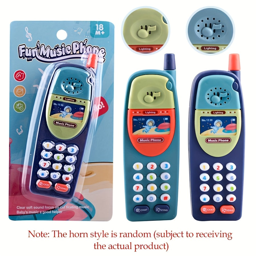 SHIMIRTH Kids Toy Phone Learning Music Player Interactive Games