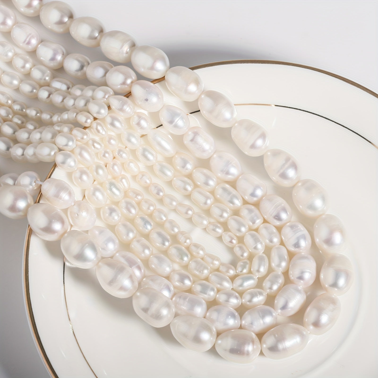Small Baroque Freshwater Pearl Loose Strand Beads
