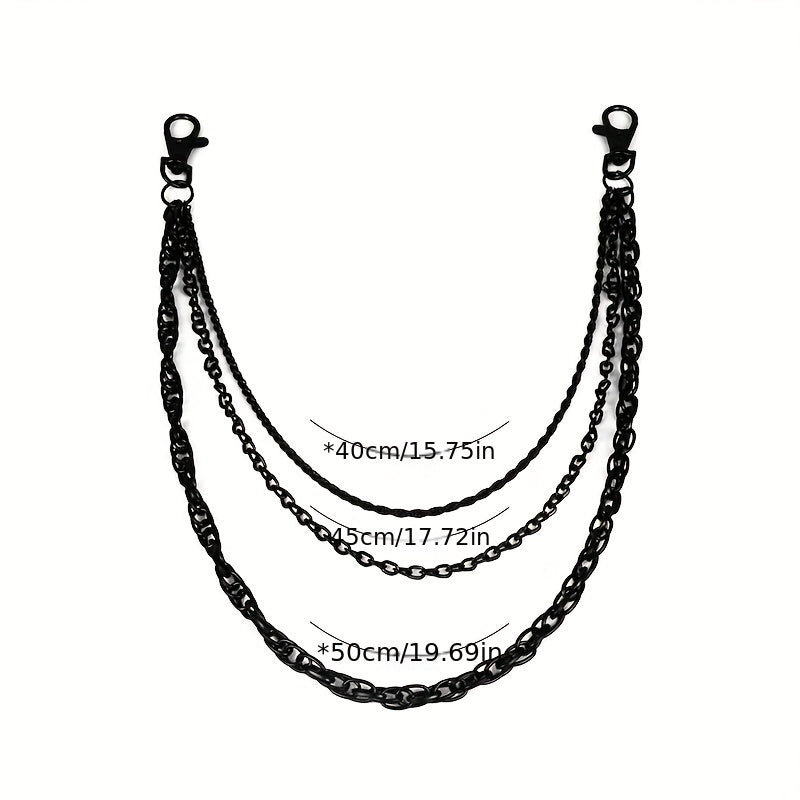 Hip Hop Rock Punk Metal Pants Chain