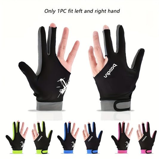 3-Finger Billiard Glove for Men and Women