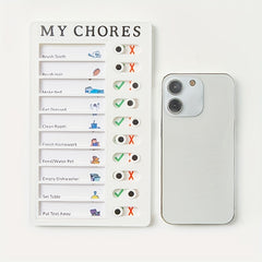 11pcs Cardholder with 10 Blank Papers - Time Management Plan Table