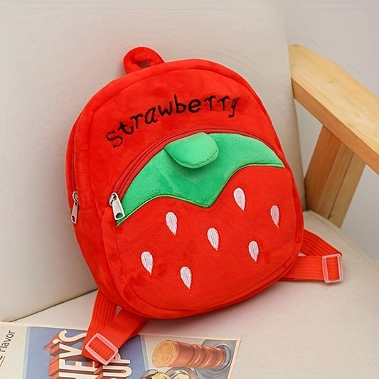 Kids Plush Toy Backpack School Bag