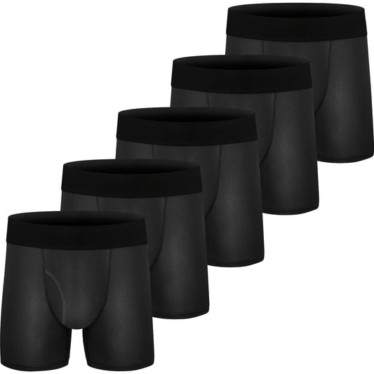 5pcs Boys Boxer Briefs Underwear Soft Comfortable Breathable Kids Clothes
