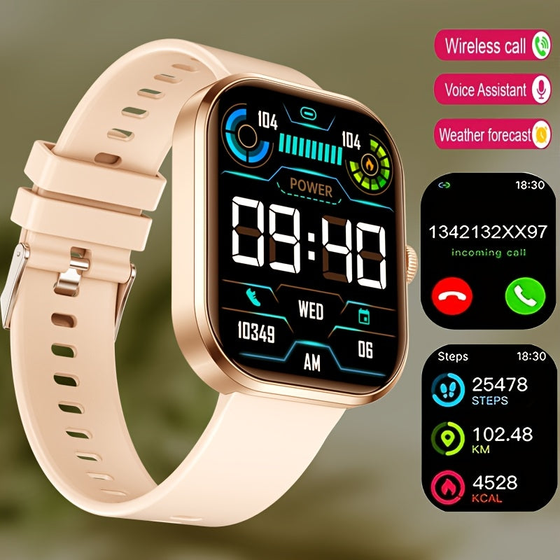 Compact Unisex Smartwatch with Call Function