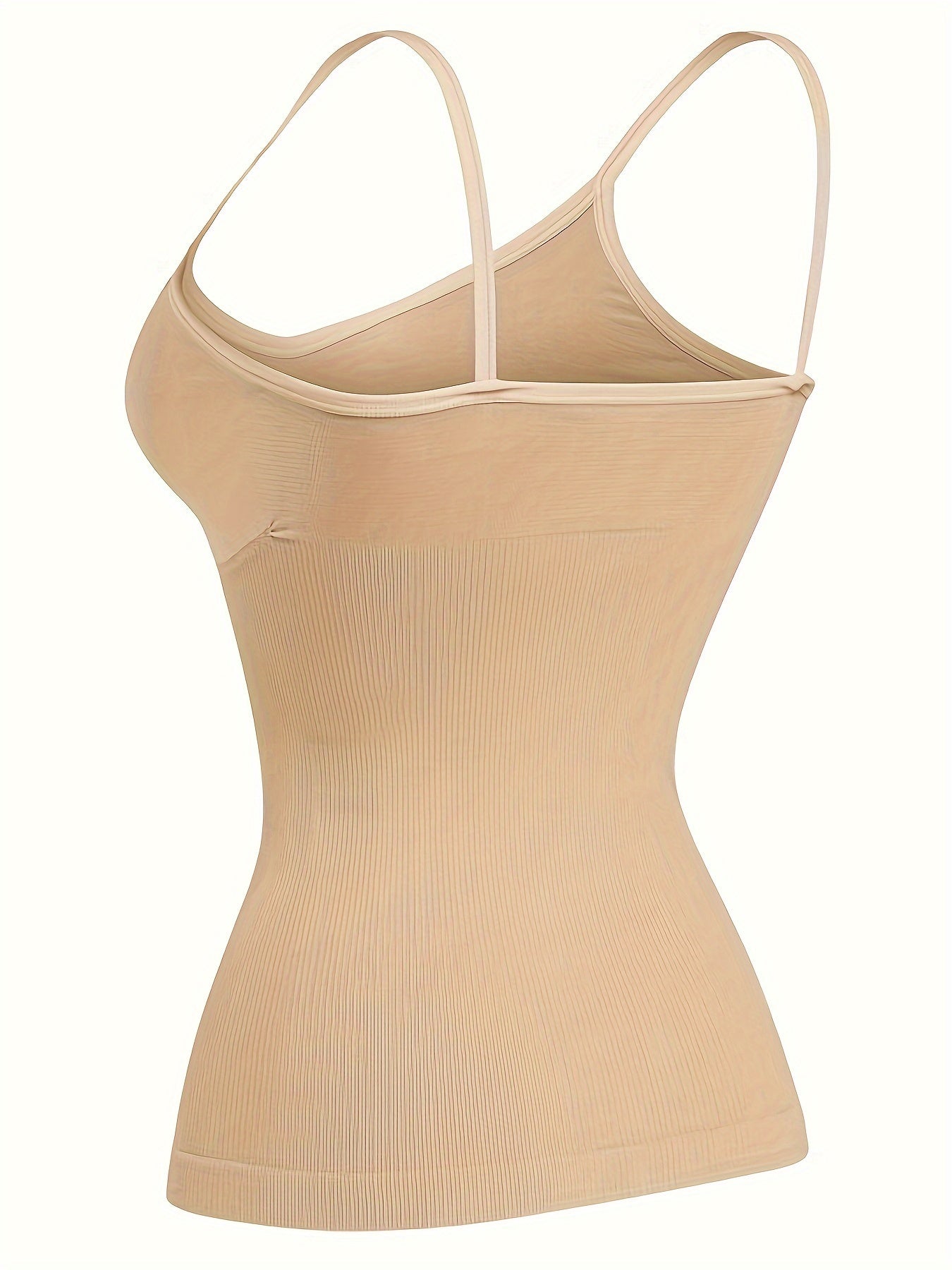 Solid Cami Top Sleeveless Scoop Neck