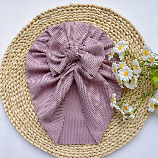 Baby Headband Soft Bow Hat for Infants Newborns