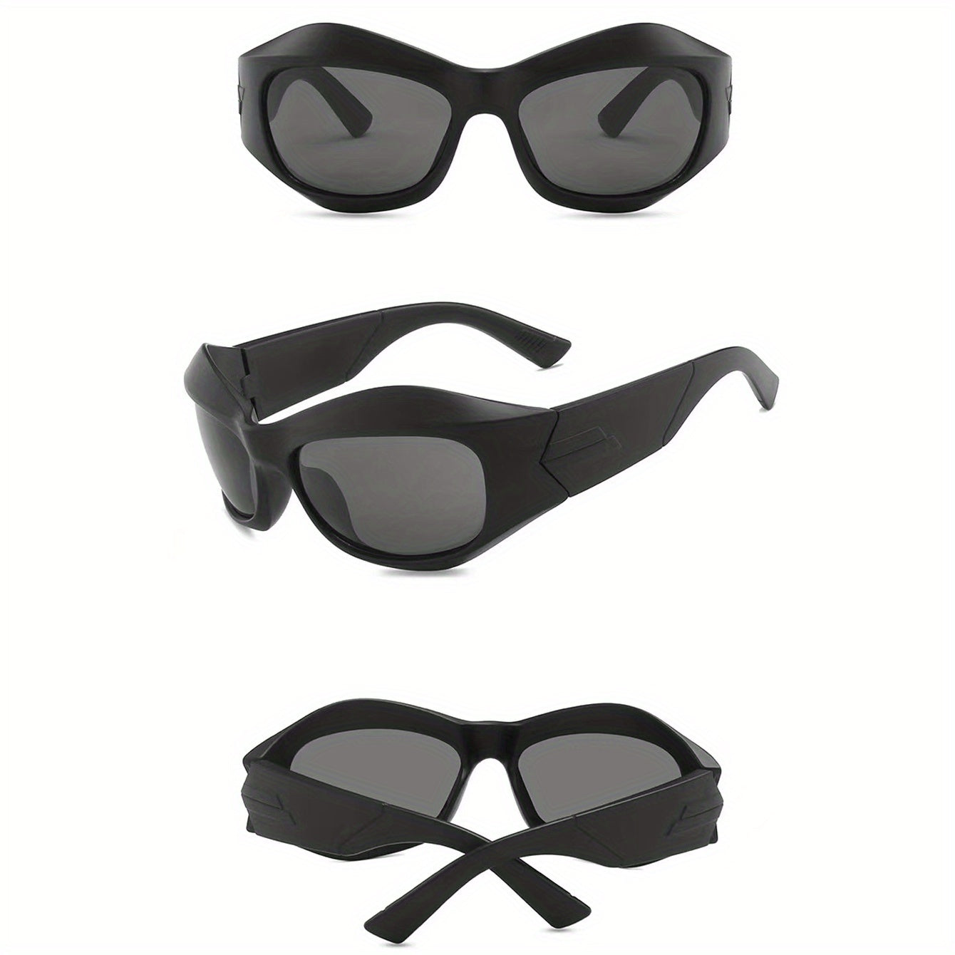 Y2K Wrap Around Sunglasses For Men Women UV400