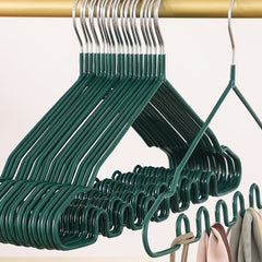 Metal Dipped Non-slip Hangers Waves Support Magic Hangers Clothes Dry