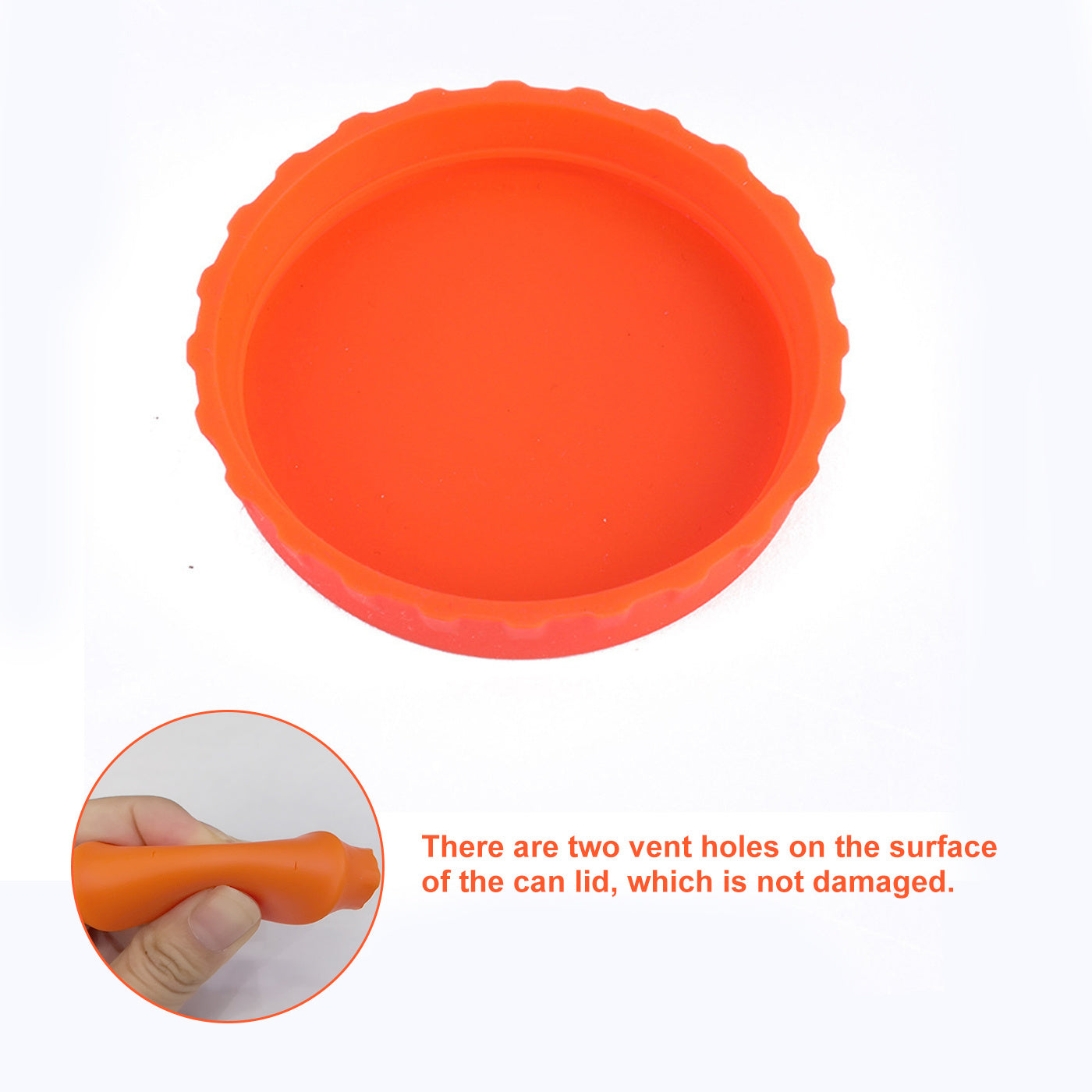 6pc Silicone Can Lid Sealing Cover Soda Water Closure