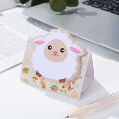 Cute 40 Sheets Sticky Note for Students, Portable & Tearable Note Paper