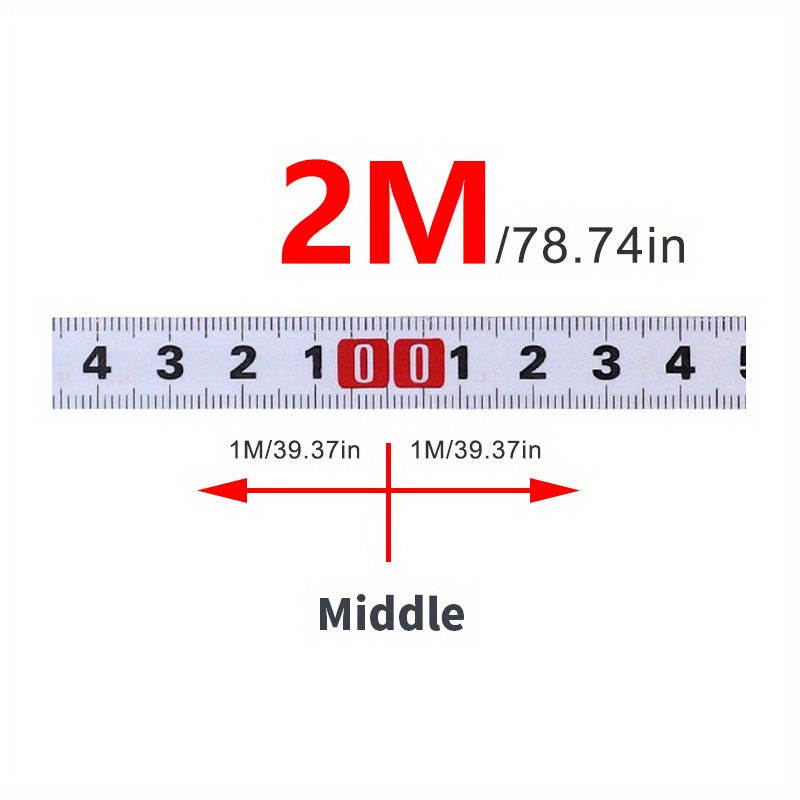 Miter Track Tape Measure Self-Adhesive Waterproof Metric Scale Tape