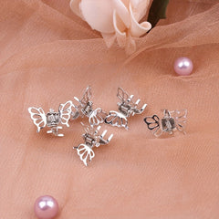 5pcs Butterfly Shape Hair Claw Mini Hair Claw Y2K Hair Accessories