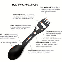 10 in 1 Stainless Steel Outdoor Camping Multitool