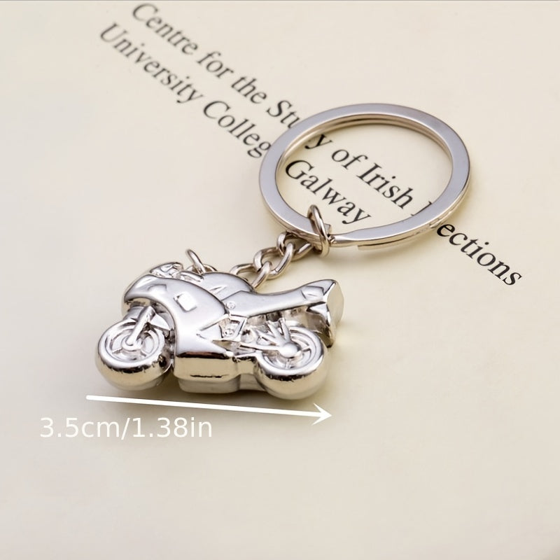 Simulation Motorcycle Keychain Car Key Chain Men's Key Ring Pendant