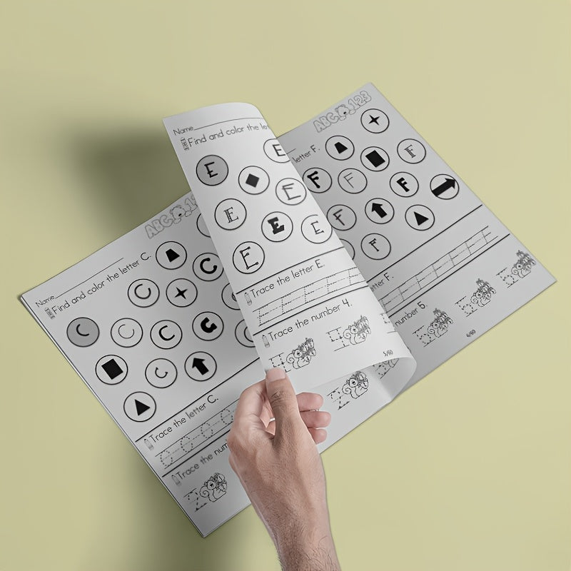 Preschool Alphabet & Number Tracing Activities